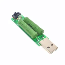 USB Mini Discharge Load Resistor 2A/1A with 1A green LED, 2A red LED image 3