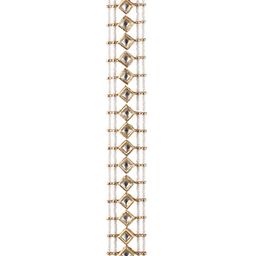 Jazz and Sizzle Gold-Plated Kundan Studded & Pearl Beaded Matha Patti image 3