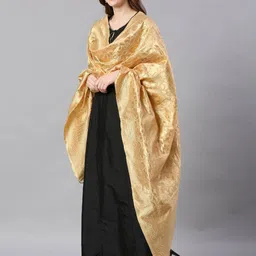 Dupatta Bazaar Woven Design Dupatta with Zari image 3