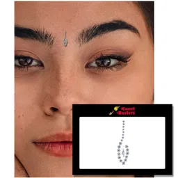 Comet Busters Silver-Toned Bindi image 2