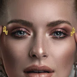 Comet Busters Set Of 2 Face Gems Rave Eyes Decoration Eye Bindi image 4