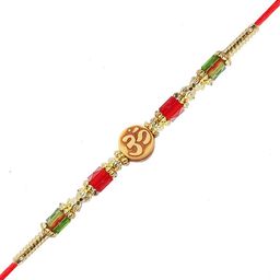 Anouk Unisex Set Of 2 Beaded Thread Rakhi image 2