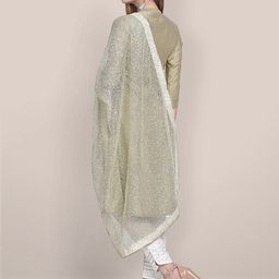 Dupatta Bazaar Embellished Dupatta with Sequinned image 2