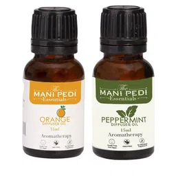The Mani Pedi Essentials Set Of 2 Combo Of Peppermint & Orange Diffuser Oils 15 ml-33