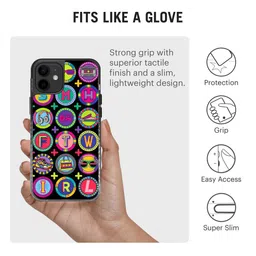 DailyObjects Multi-Colored Printed IPhone 12 Mini Back Case Mobile Accessories image 4