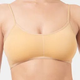 Tweens Pack Of 3 Full Coverage Removable Padding Cotton Bralette Bra With All Day Comfort image 2