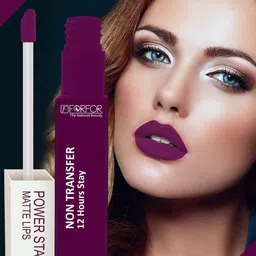 FORFOR Set of 4 Powerstay Non-Transfer Waterproof Liquid Matte Lipstick - 5ml Each image 2