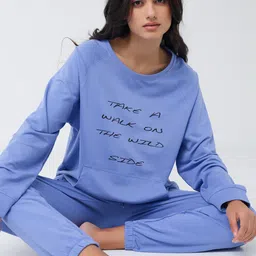 I like me Typography Printed Sweatshirt & Joggers-picture-18
