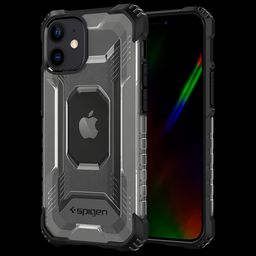 spigen Nitro Force TPU & Polycarbonate Back Cover for Apple iPhone 12 Mini (Air Cushion Technology, Clear)-image-99