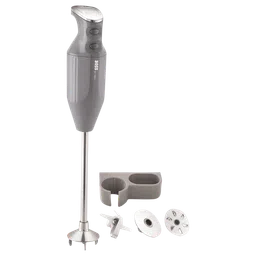 BOSS Platinum 180 Watt 2 Speed Hand Blender with 3 Attachments (Premium Lacquer Coating, Grey)-image-3