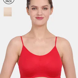 Amour Secret Women's Non Padded Seamless Air Bra Pack Of 2-image-95