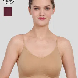 Amour Secret Women's Non Padded Seamless Air Bra Pack Of 2-image-93