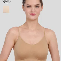 Amour Secret Women's Non Padded Seamless Air Bra Pack Of 2-image-94