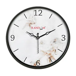 RANDOM Black & White Printed Contemporary Wall Clock-85