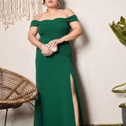 Berrylush Curve Women Plus Size A-Line Maxi Dress-picture-39