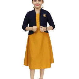 BAESD Girls A-Line Midi Dress-image-59