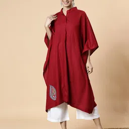 LetsDressUp Ethnic Motifs Printed Flared Sleeves Kaftan Kurta-picture-18