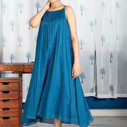 PIMU Print A-Line Midi Dress image 1