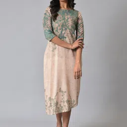W A-Line Cotton Dress-picture-6