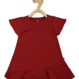 Allen Solly Junior Girls  Embellished A-Line Midi Dress-28