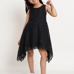 Creative Kids Black Midi Dress-27
