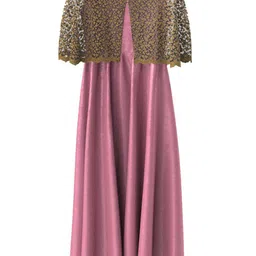 BAESD Embroidered Fit & Flare Maxi Dress-image-25