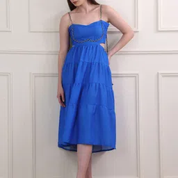 OBSHIVKA Women Fit & Flare Midi Dress-picture-28