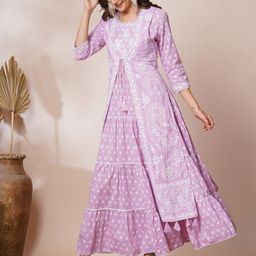 FASHOR Floral Print Maxi Dress-image-33