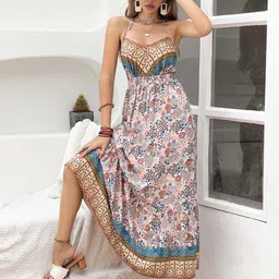 JC Mode Floral Print Maxi Dress-image-24