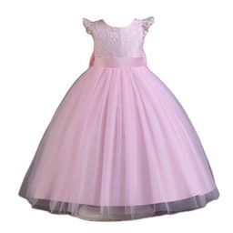 StyleCast Girls Pink Self Design Maxi Gown Dress-image-76