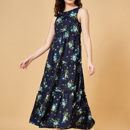 YU by Pantaloons Floral Printed Tiered Maxi Dress-picture-32