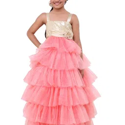 BAESD Girls Satin Maxi Dress-image-45