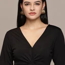 French Connection Women Fit and Flare Maxi Dress-image-85