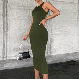 StyleCast Sleeveless Bodycon Midi Dress-image-97