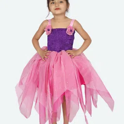 Samsara Couture Girls Embellished Net Midi Dress-picture-6