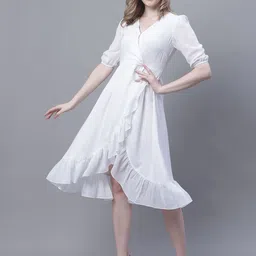MINI & MING Women Georgette Midi Dress-image-73