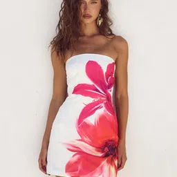 StyleCast x Revolte Floral Print Sheath Mini Dress-picture-15