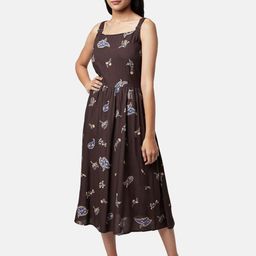 YU by Pantaloons Floral Printed A-Line Midi Dress-image-46