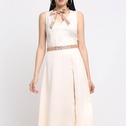 NEUDIS Satin Midi Dress-image-12