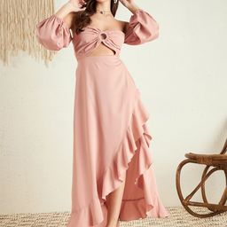 Berrylush Shoulder Straps Maxi Dress-picture-43