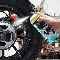 shadow securitronics Lubrizap 225 ml Bicycle chain premium lube & 225 ml clean spray enhanced Bicycle performance accessory Improve chain Life and performance Pack of 2 (Chain Lube & Chain Clean) image 5