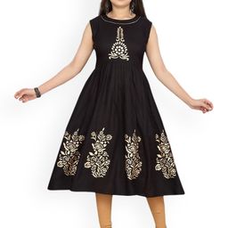 BAESD Girls Embroidered Anarkali Kurta-image-32