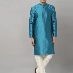NEUDIS Men Mandarin Collar Kurta-58