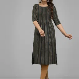 Lerkiza Women Maternity Anarkali Kurta-53