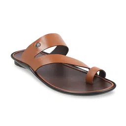 Mochi Men Tan Comfort Sandals-image-19