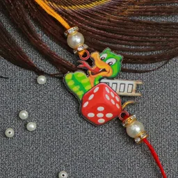 The Magic Wand Boys Red & Green Rakhi-image-64