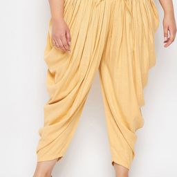CLORA CREATION PLUS Women Striped Dhoti Pants-17