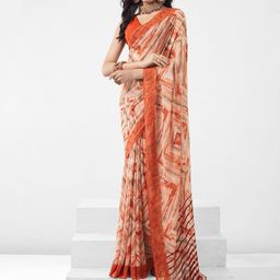 KALINI Geometric Printed Maheshwari Saree-image-83