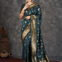KALINI Woven Design Zari Banarasi Saree-picture-58