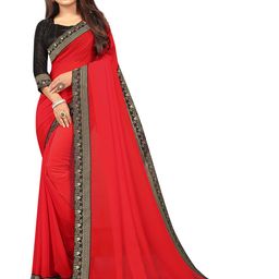 Flip The Style Woven Design Zari Pure Chiffon Bhagalpuri Saree-image-136